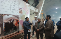 بازدید میدانی سرپرست شهرداری قم از عملیات عمرانی حفاری قطعه پایانی تونل خط یک مترو قم